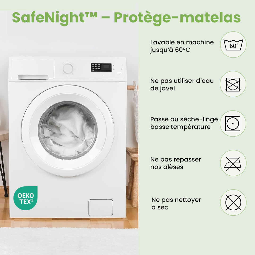 Alèse de lit SafeNights™