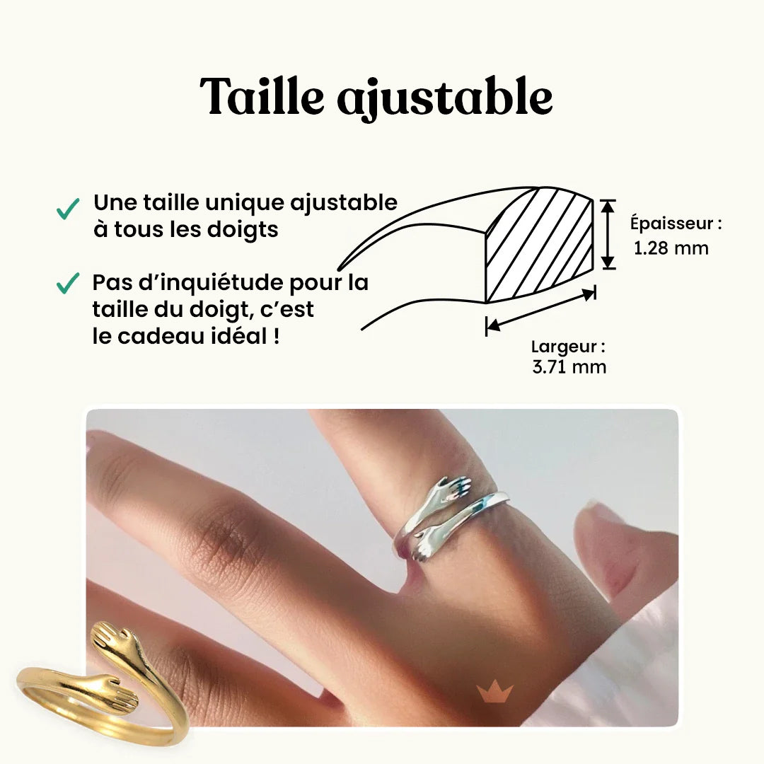 Bague Étreinte