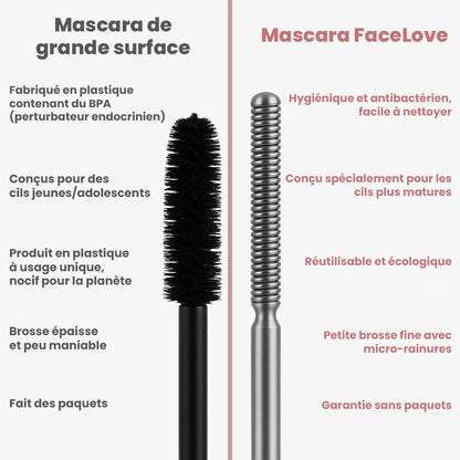 FaceLove™ | Mascara naturel, allongeant et nourrissant