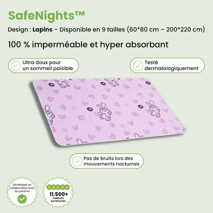Alèse de lit SafeNights™